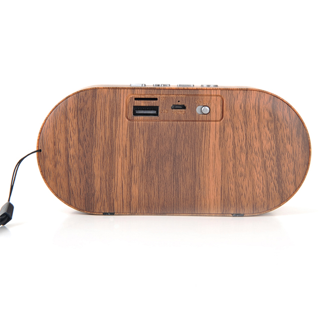 Bluetooth-Lautsprecher aus Holz